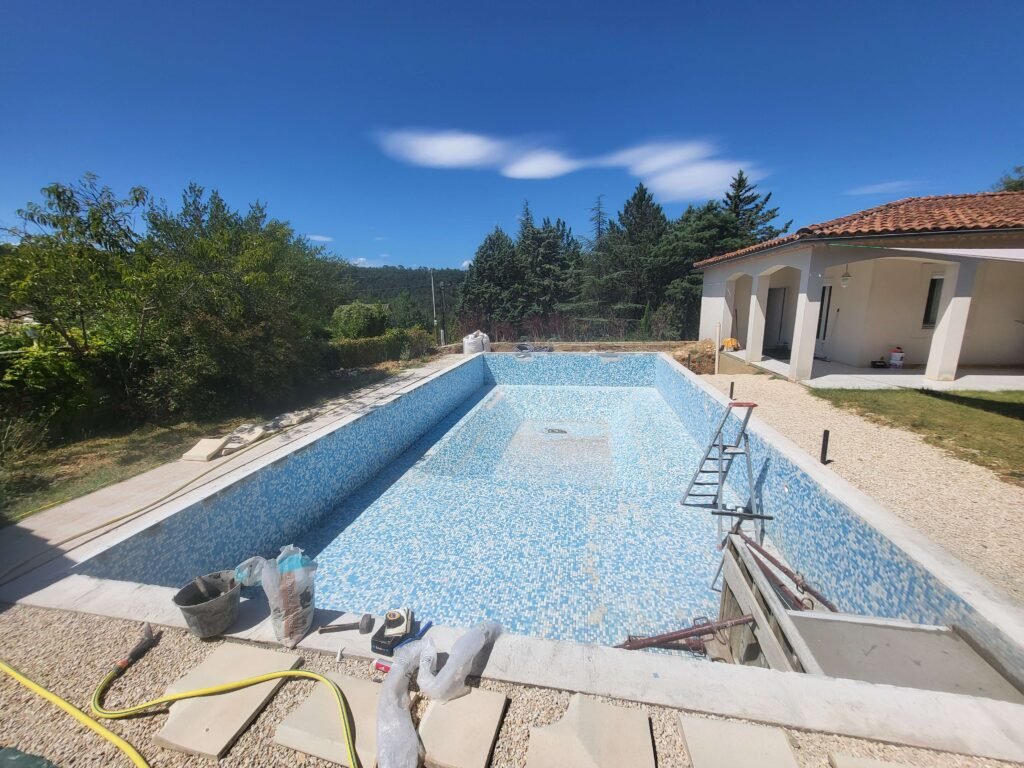 Rénovation d'une piscine