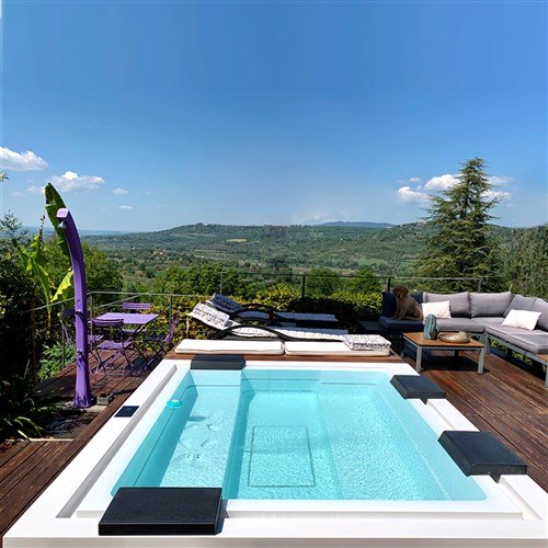 jacuzzi, spa, sauna, braséro...